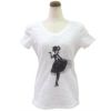レース地デコレーションTシャツ（ホワイト）Type5