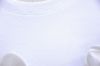 サテン花モチーフBIGＴシャツ（ホワイト）