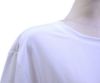 サテンフリルＴシャツ（ホワイト）