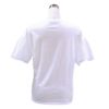袖チュールレース重ねＴシャツ（ホワイト）