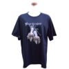 ミュールプリントリボンＴシャツ（ブラック）